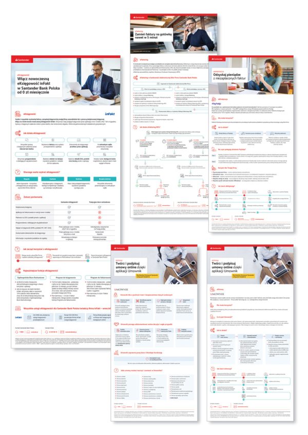 Prezentery elektroniczne Santander