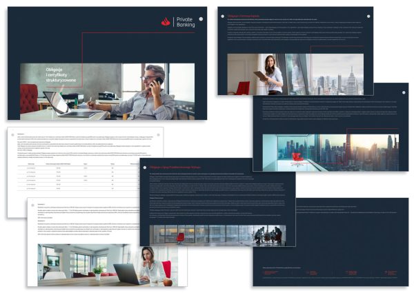 Santander Bank Private Banking folder